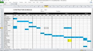 How to plan your project timeline with a Construction Schedule Template?
